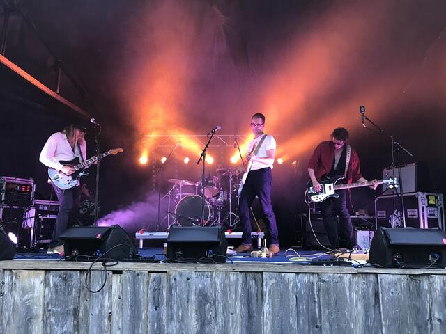 Die "Jigsaw Beggars" sorgten mit psychedelischem Shoegaze für britischen Wind in der heißen Sommerluft. | Foto: MeinBezirk.at