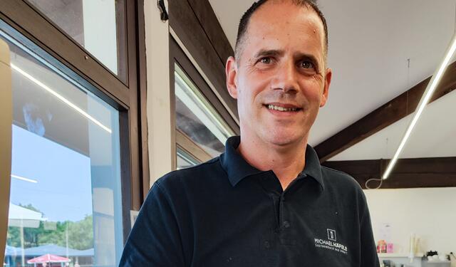 Mike Häfele hat sine Kassen auf NoBon umgestellt. Nachhaltigkeit kann ganz einfach sein. | Foto: Drexel Tobias TOPTECH