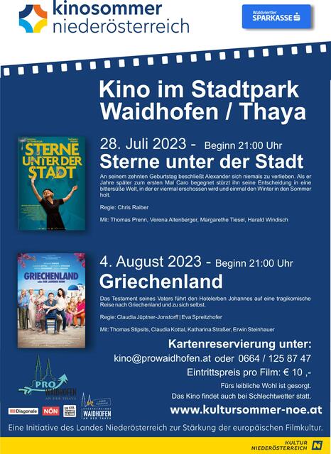 Programmübersicht | Foto: PRO Waidhofen