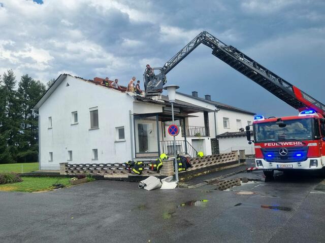 Die meisten Sturmschäden dürfte der Bezirksvorort Güssing selbst davongetragen haben. | Foto: Bezirksfeuerwehrkommando Güssing