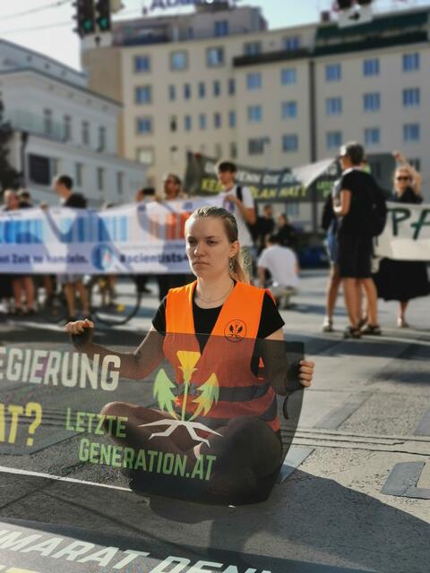Foto: Letzte Generation AT