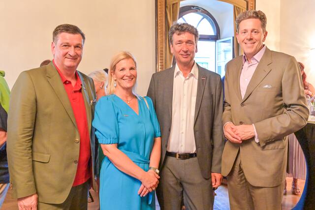 Jürgen Mandl, Elke Basler, Peter Demschar und Harald Mahrer | Foto: WK_Spittal/Baurecht