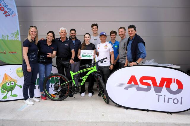 Hubert Piegger und Reinhard Eberl besuchten den Familiensporttag. | Foto: ASVÖ