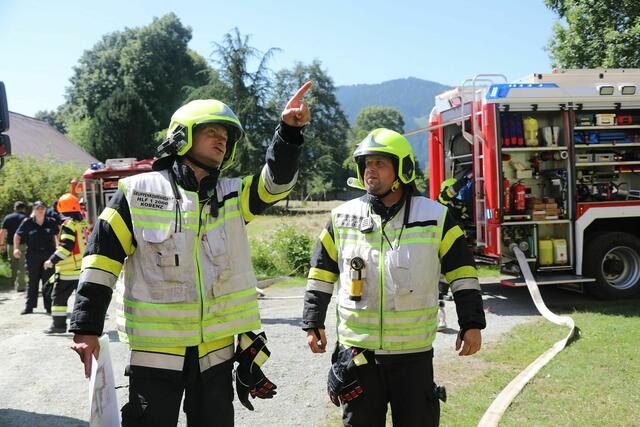 Eine Übung in Seckau und die Segnung des Rüsthauses fanden vergangene Woche statt. | Foto: Zeiler