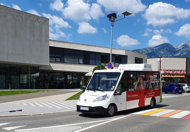 Der Citybus hat hohe Fahrgastzahlen und fährt elektrisch im Stadtgebiet.  | Foto: Stadt Trofaiach