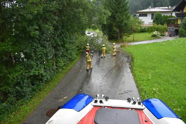 Einsatz der Freiwilligen Feuerwehr Abtenau.  | Foto: FF Abtenau