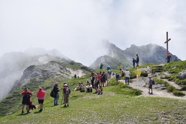 Die geführten Wanderungen mit Experten vom Naturpark Karwendel erfreuten sich großer Beliebtheit.