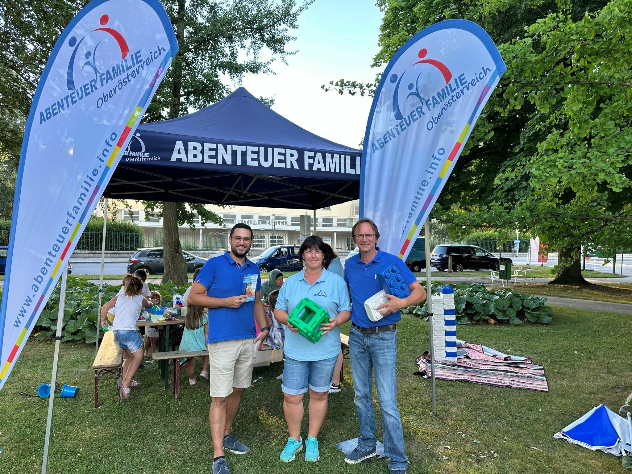 Abenteuer Familie Nachmittagsprogramm begeisterte Gallspacher Familien