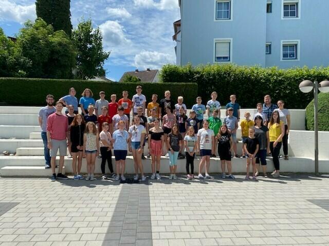 Die Schüler der Seminarwoche mit Thomas Pabisch, Raphael Eibensteiner, Benedikt Hochleitner, Johanna Höfinger und Christina Wurz. | Foto: BAG Zwettl