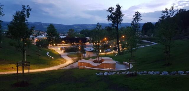 Der neue Landschaftspark am Dechantteich in Köflach kann sich schon sehen lassen. | Foto: Stadtgemeinde Köflach
