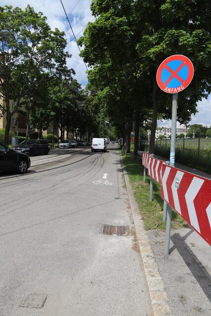 Der Radweg in der Alszeile wird auch in Zukunft noch für Gesprächsstoff sorgen. | Foto: BV17