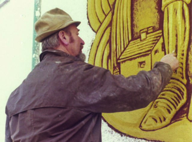 Der Maler und Grafiker Erwin Exner wirkte nach dem Zweiten Weltkrieg vor allem von Wagrain aus. Im Pongau hinterließ er vielerorts künstlerische und kulturelle Spuren. | Foto: Museum Schloss Lerchen