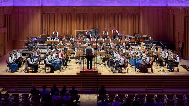 Das Orchester besteht aus Jugendlichen aus den drei Regionen Tirol-Südtirol-Trentino.  | Foto: Promenadenkonzerte