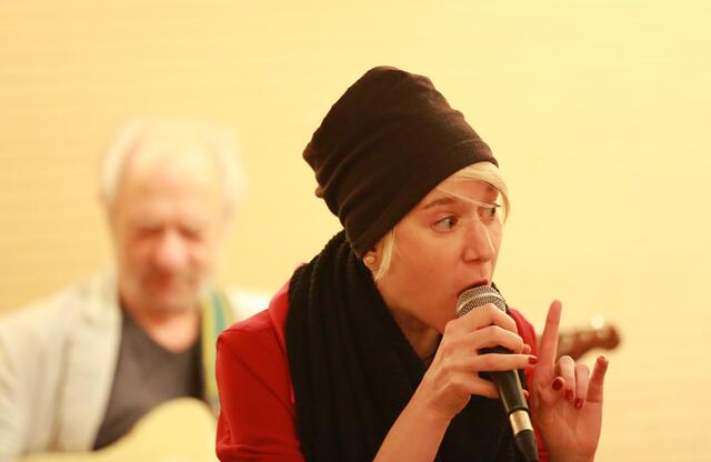 Sängerin Stefanie Pitsch von JAZZMED. | Foto: Jazzmed 