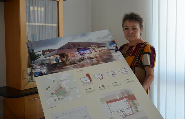 Wir bekamen einen Einblick in die aufwendige Planung   vom Neubau des Feuerwehrhauses.