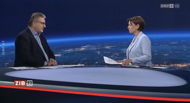 In einem "ZiB 2"-Interview sprach Gesundheitsstadtrat Peter Hacker (SPÖ) über das Ärzteproblem und forderte erneut einen echten Vorstoß der großen Gesundheitsreform, die derzeit in der Schwebe hängt. | Foto: ORF/ Screenshot