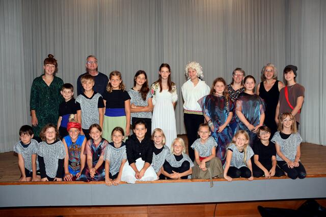 „Wir machen Oper“, hieß es im Workshop für Kinder und Jugendliche (8 bis 15 Jahre) vom 17. bis 21. Juli 2023 in der Landesmusikschule und im Pfarrheim Grein im Rahmen der Donaufestwochen 2023. | Foto: Robert Zinterhof