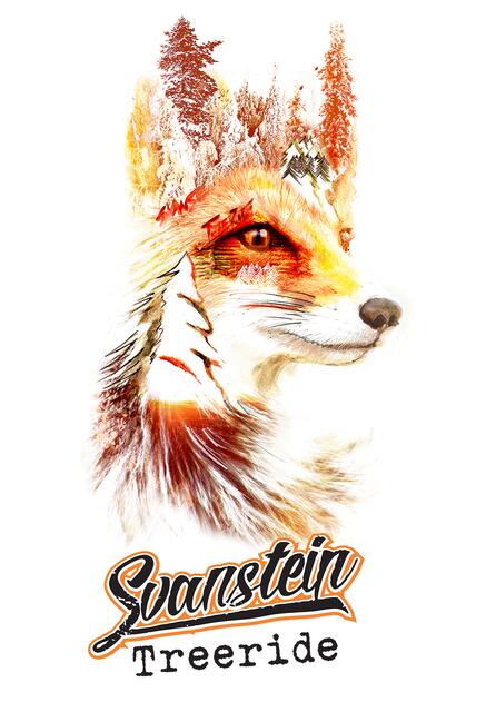 Auch ein Eventposter für ein Skigebiet im schwedischen Lappland durfte Lohner designen. | Foto: Andy Lohner