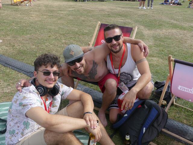 Splash Hard am Ratzersdorfersee | 22.07.2023
Mirko, Ionut und Arnold waren dabei! | Foto: Nina Taurok