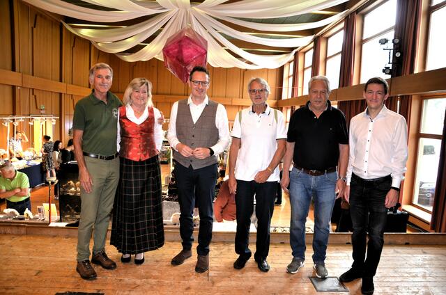 Manfred Döpper, Inge Fritzer, Michael Maier, Peter Schmitzer, Helmut Zieser und Armin Egger