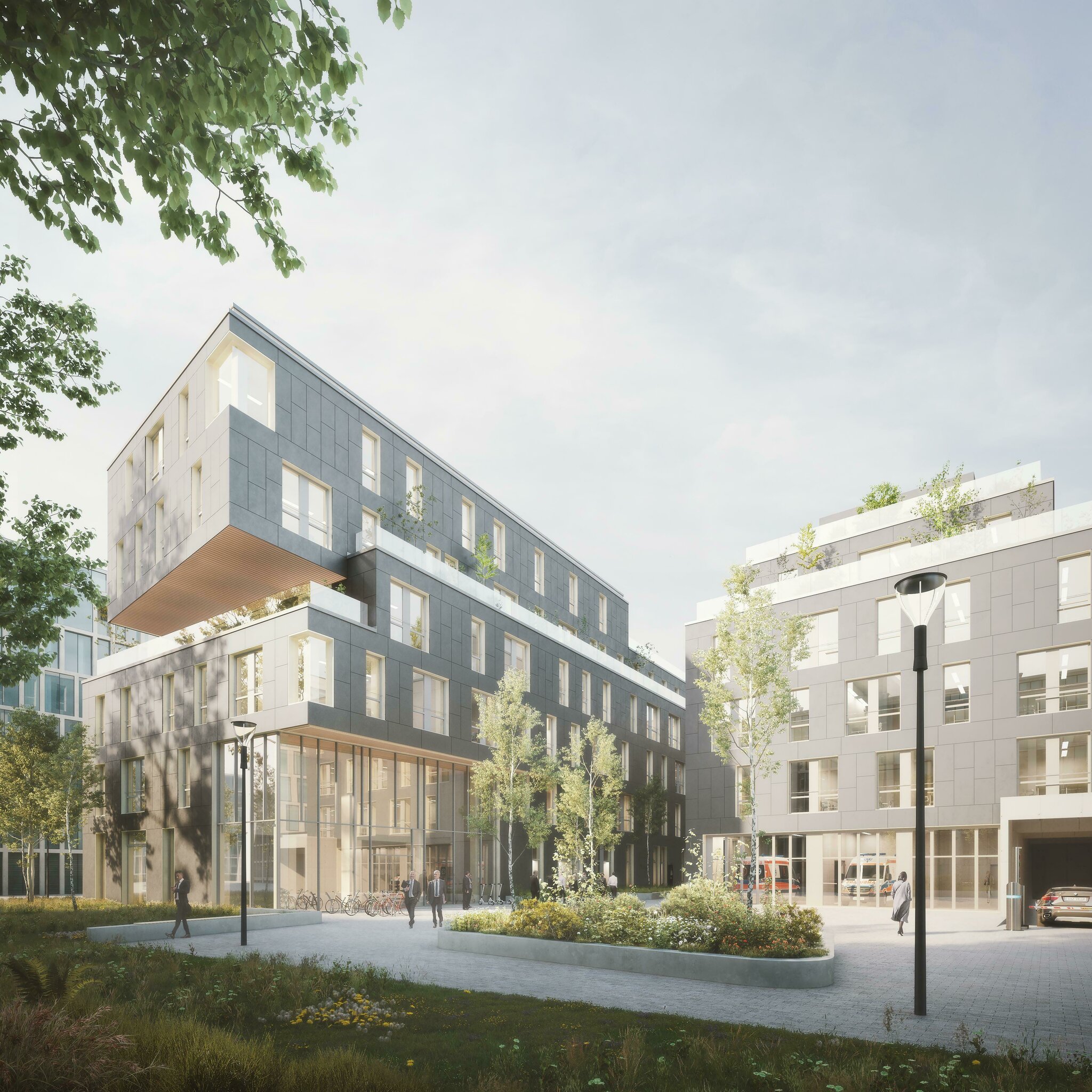 Wachgeküsst: Horner Firma baut Rot-Kreuz-Zentrale in München - Horn