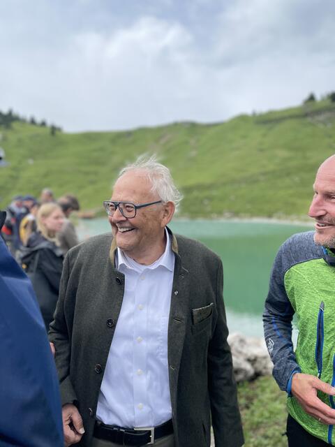 Hauptgesellschafter Toni Pletzer ist stolz auf das Geschaffene am Berg. | Foto: Reichel