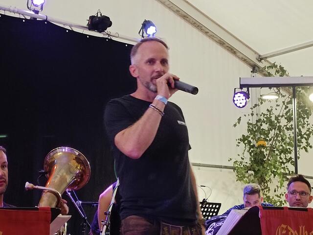 Obmann Adreas Lang freute sich über zahlreiches Erscheinen