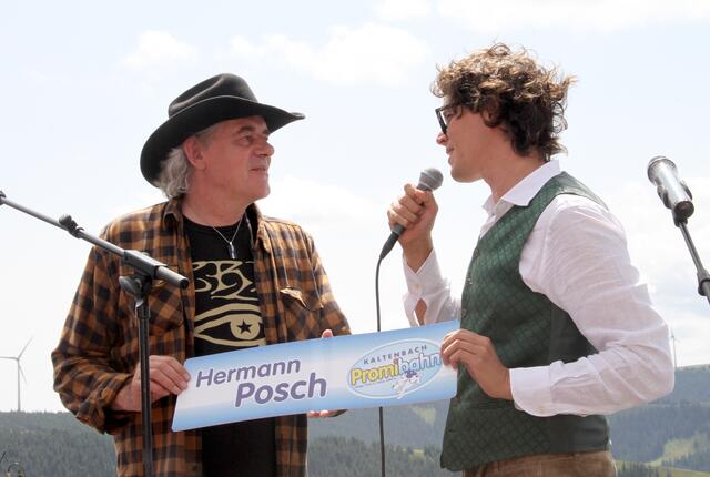 Das Namensschild wird am Lift wesentlich größer sein. | Foto: Friedrich Doppelmair