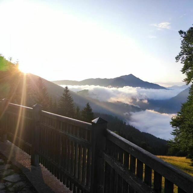 Sonnenaufgang auf der Naturfreundehütte | Foto: Naturfreunde Palfau