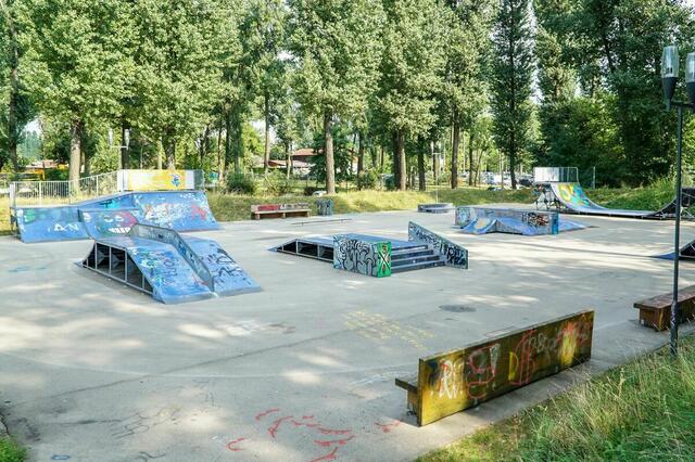In den vergangenen 20 Jahren wurde der Skaterplatz intensiv genützt und jetzt daher erneuert. | Foto: Stadtgemeinde Klosterneuburg / Zibuschka