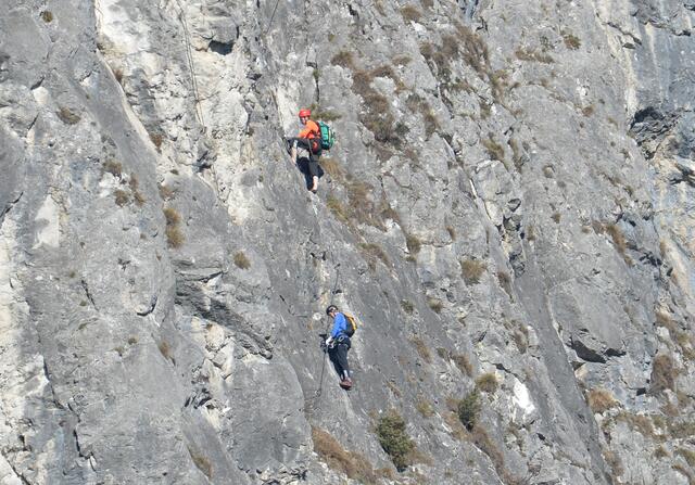 Am Samstag am frühen Nachmittag kam es im Klettergarten der Martinswand zu einem Kletterunfall, bei dem ein 20-jähriger Deutscher unbestimmten Grades verletzt wurde. | Foto: zeitungsfoto.at / Symbolbild