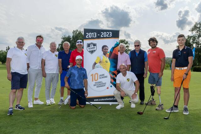 H. Dallinger, V. Piesczek, L. Windtner, H. Hochhauser, S. Koubek, M. Mayer, S. Köglberger, J. Steiner, F. Koncilia, M. Swoboda, E. Koncilia (v.l.) | Foto: Team Fotokerschi.at/Draxler