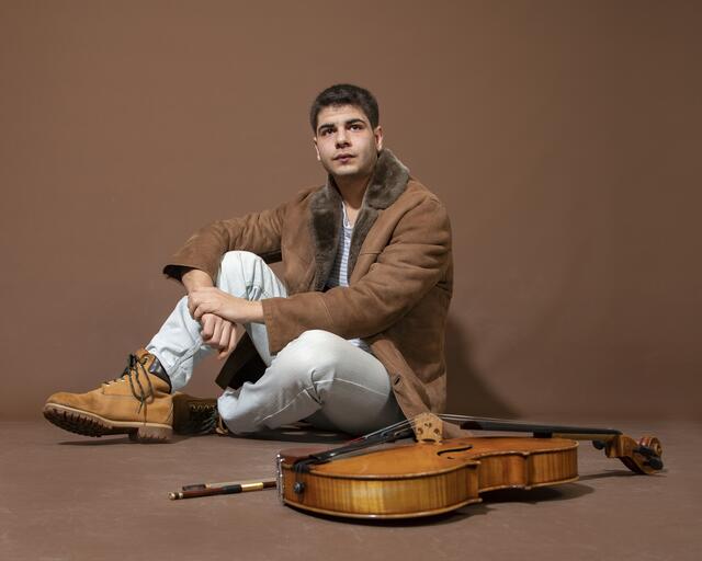 Elías Zaabi Sáez (25), Viola, Spanien/Tunesien, HKU Utrecht Conservatorium (Klasse Mikhail Zemtsov) | Foto: colluvio Chamber Music Academy
