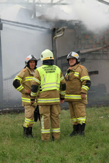 Großeinsatz bei Brand in Berndorf | Foto: FF Oberndorf