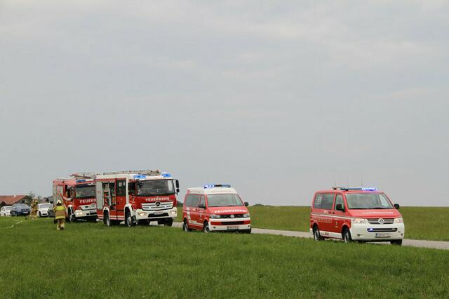 Ungefähr 10 Feuerwehren mit 150 Einsatzkräften waren vor Ort im Einsatz. | Foto: FF Oberndorf