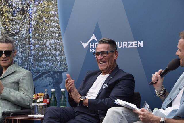 Veranstalter Klaus Leutgeb hat es geschafft: Der Steirer holt Superstar Robbie Williams nach Schladming. | Foto: Marc Hollinger