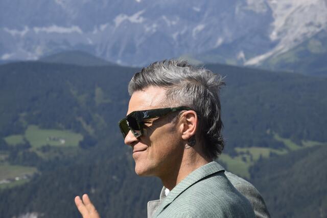 Robbie Williams, einer der größten Popstars der Welt, gibt am 7. und 8. Dezember im Schladminger Planai-Stadion die beiden letzten Konzerte seiner Tour. | Foto: Marc Hollinger