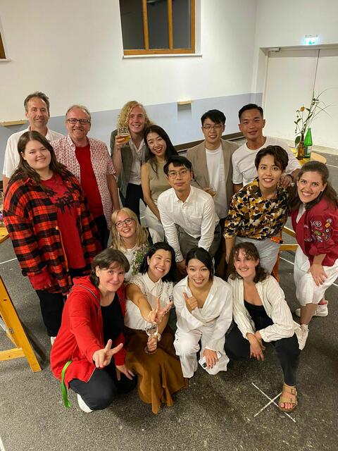 Vokal Total mit internationalen A-Capella-Hörgenuss aus drei Nationen in der Mehrzweckhalle Auersbach. | Foto: KK