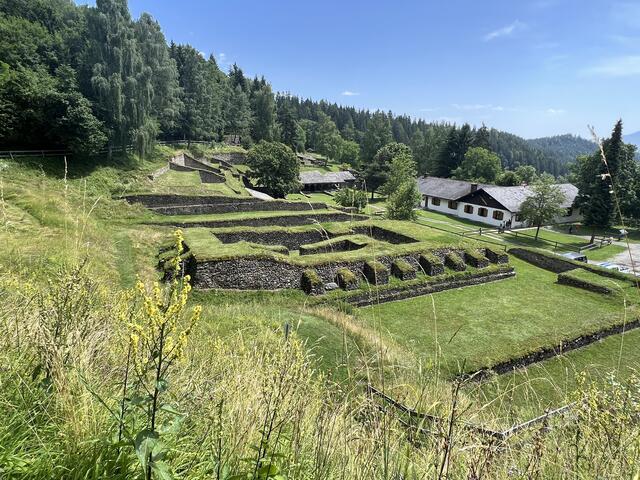 Die römische "Stadt auf dem Magdalensberg" zählt zu den imposantesten Zeugnissen der Vergangenheit in Österreich. | Foto: m.rapp