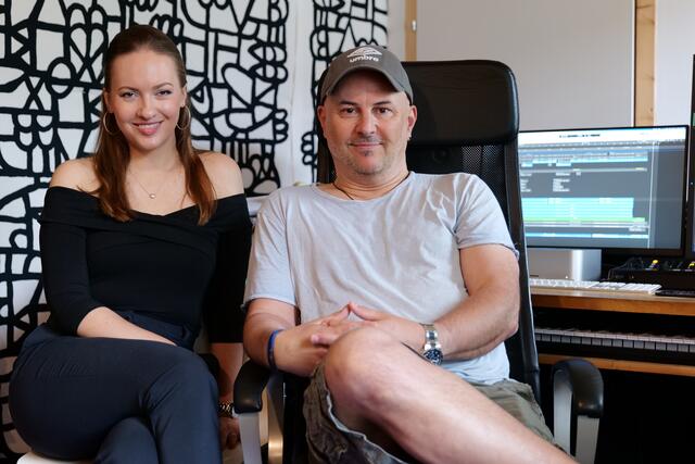 Tünde Jakab feilt mit Thomas Mora am nächsten Album. | Foto: Maximilian Spitzauer