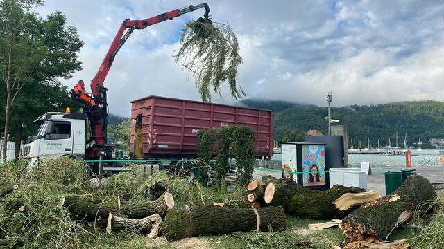 Unwetter fordern Strandbad-Personal. | Foto: STW