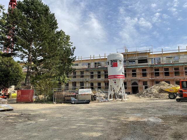 So schaut es derzeit auf der Baustelle aus.  | Foto: Kammann