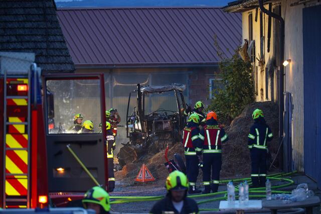 Beim Brand wurde niemand verletzt. | Foto: laumat.at/Matthias Lauber