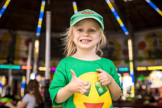 Spiele mit coolen Gewinnen und ein Besuch der Rapid-Kicker: Kleine grün-weiße Fans kommen am 7. August im Wiener Prater auf ihre Kosten. | Foto: SK Rapid / Red Ring Shots