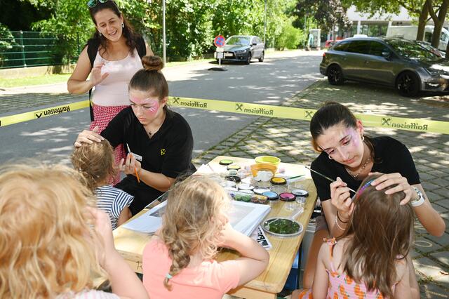 Schminkstation. | Foto: 2023psb/sap