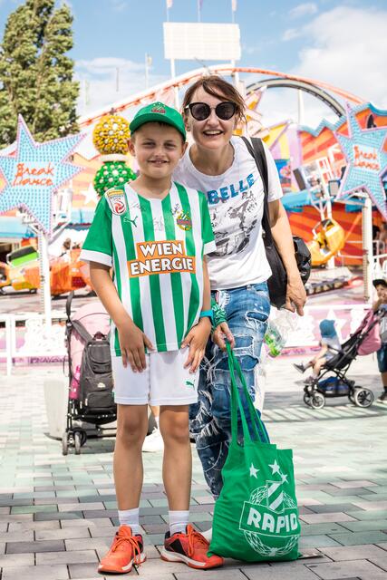 Rapid-Fans und Greenies aufgepasst: Am Montag, 7. August 2023, wartet ein besonderes Highlight im Wiener Prater. | Foto: SK Rapid / Red Ring Shots