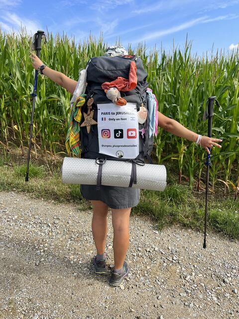 Paris to Jerusalem only on foot

 | Foto: Franz Dörr