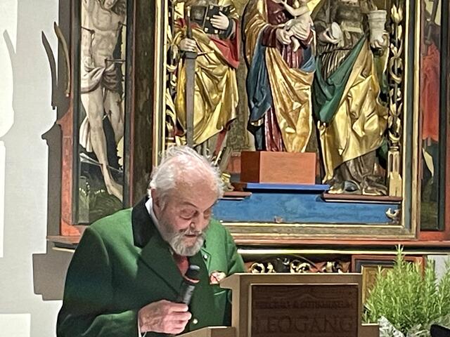 Der 97-jährige Arno von Watteck ist der Sohn von Salzburgs bekanntester Heimatforscherin Nora von Watteck. | Foto: Sarah Braun