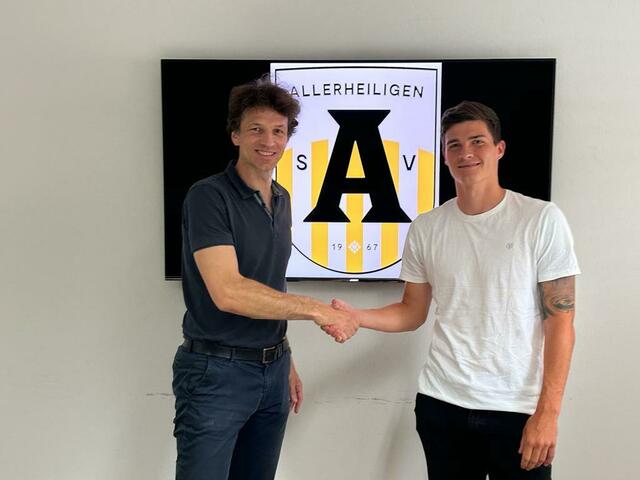 Mit Marvin Hernaus hält in der neuen Saison ein Top-Stürmer Einzug beim SV Allerheiligen. | Foto: SV Allerheiligen