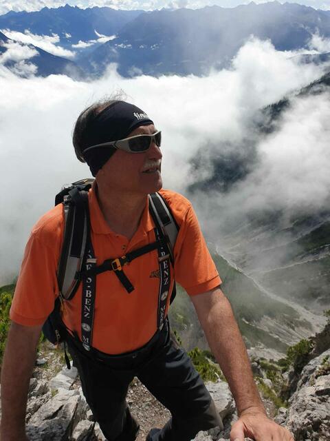 In die Berg bin i gern! Noch immer ist der Jubilar im Gebirge unterwegs. | Foto: Tschett